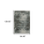 8' X 11' Charcoal And Gray Oriental Distressed Area Rug