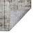 9' X 12' Ivory Gray And Red Abstract Area Rug