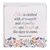 Tabletop Plaque She Is Clothed 3x3