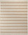Homeroots Home Decor 10' x 14' Ivory Taupe and Brown Striped Dhurrie Hand Woven Stain Resistant Area Rug