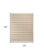 10' X 14' Ivory Taupe And Brown Striped Dhurrie Hand Woven Stain Resistant Area Rug