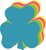 Shamrock Bright Neon Assorted Color Super Cut-Outs