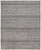 12' X 15' Silver Wool Striped Hand Knotted Area Rug