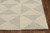 8' Ivory Hand Tufted Space Dyed Geometric Indoor Runner Rug