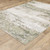 Homeroots Home Decor 10' x 13' Beige Grey Brown and Sage Green Abstract Power Loom Stain Resistant Area Rug