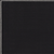 5' Black And Ivory Square Indoor Outdoor Area Rug