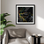 Courtside Market Manhattan Subway, Black Map Framed Canvas