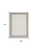 9' X 12' Ivory And Black Indoor Outdoor Area Rug