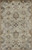 9' X 13' Gray Ivory And Brown Wool Floral Hand Tufted Area Rug
