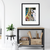 Courtside Market Grand Central - Stain Glass Clock Framed Art