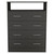 33" Black Four Drawer Dresser