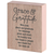 Tabletop Plaque Live Each Day With Grace