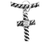 Stretch Bracelet With Large Cross/Cz