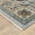 Homeroots Home Decor 10' x 13' Oriental Power Loom Stain Resistant Area Rug, Blue Beige Grey Green Yellow And Rust, With Fringe