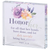 Tabletop Glass Plaque Honor Her 3X3