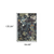 8' X 11' Blue and Green Abstract Power Loom Area Rug