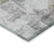 9' X 12' Taupe Beige And Brown Abstract Washable Indoor Outdoor Area Rug