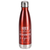 Water Bottle She Is Clothed Red 