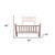 Natural Light Honey Finish Low Post Cedar Log Queen Bed
