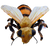 Bee 14" Plush Stuffed Animal