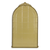 34" Gold Metal Arch Accent Mirror