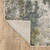 Homeroots Home Decor Abstract Power Loom Stain Resistant Area Rug, Blue Grey Green and Beige, 10' x 13'