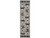 2' x 7' Ivory or Blue Polypropylene Runner Rug