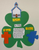 Shamrock Assorted Color Super Cut-Outs