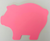 Pig Single Color Super Cut-Outs