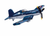 WWII F4U Corsair Fighter Plane Building Brick Kit (550 pcs)