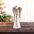 Angel Gold Glitter With Cross 7H