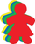 Girl Assorted Color Super Cut-Outs