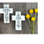 Tabletop Cross Hope Resin Wedge-Base