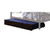 Espresso Solid Wood Twin Bed Frame With Trundle