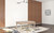 60" White Solid Wood Dining Table