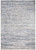 Blue Gray And Ivory Abstract Area Rug