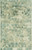 8'x10' Sand Blue Hand Loomed Traditional Floral Indoor Area Rug