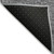 8' X 10' Gray Charcoal And Silver Floral Washable Indoor Outdoor Area Rug