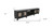 93" Black Solid Wood Cabinet Enclosed Storage Distressed TV Stand