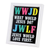 Framed Art WWJD Jesus Would Love