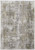 13' X 20' Gray And Ivory Abstract Distressed Area Rug