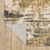 Homeroots Home Decor 5' x 8' Abstract Power Loom Stain Resistant Area Rug, Gold Brown Rust Grey Blue Beige