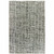 5' X 8' Grey And Ivory Abstract Power Loom Stain Resistant Area Rug - 606114593881
