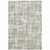 Homeroots Home Decor 8' x 11' Grey and Ivory Abstract Shag Area Rug, Stain Resistant