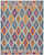Homeroots Home Decor 8’ x 10’ Multicolor Ogee Pattern Area Rug, Multicolor, 8' x 10' Size