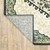 Homeroots Home Decor 10' x 13' Navy and Ivory Geometric Power Loom Stain Resistant Area Rug