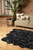 6' X 6' Grey Faux Fur Washable Non Skid Area Rug - 606114149460