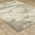 5' X 7' Beige And Grey Abstract Power Loom Stain Resistant Area Rug - 606114599159