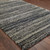 Homeroots Home Decor 6' x 9' Geometric Shag Area Rug, Charcoal Silver and Grey, Stain Resistant