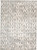 Homeroots Home Decor Ivory Gray and Taupe Abstract Stain Resistant Area Rug 4' x 6'